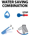 WATER SAVING COMBINATION CARTRIDGE ST241A000000000
